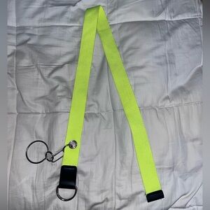Neon Yellow Belt with Black Accents